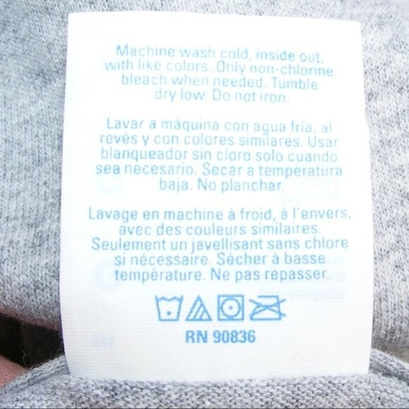 AUGUST GIRLS Tee, L, Heather Gray, Short Sleeves NWOT Sunshine, Hurricane - Picture 7 of 7